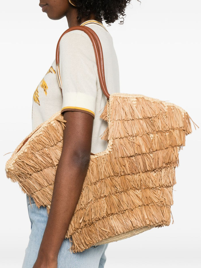 Zimmermann Bags Brown Raffia