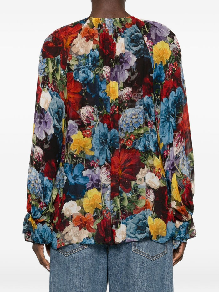 Alice + Olivia Shirts Blue Viscose