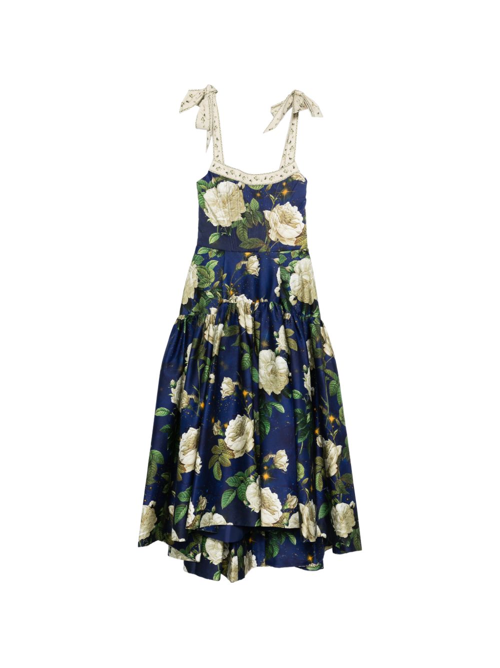 Alice + Olivia Dresses Blue Cotton