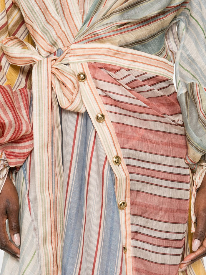 Zimmermann Dresses Multicolour Linen Silk