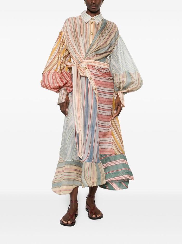 Zimmermann Dresses Multicolour Linen Silk