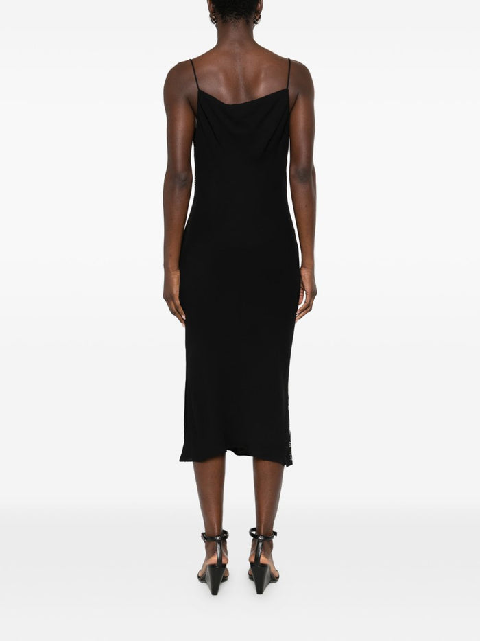 Iro Dresses Black Polyester