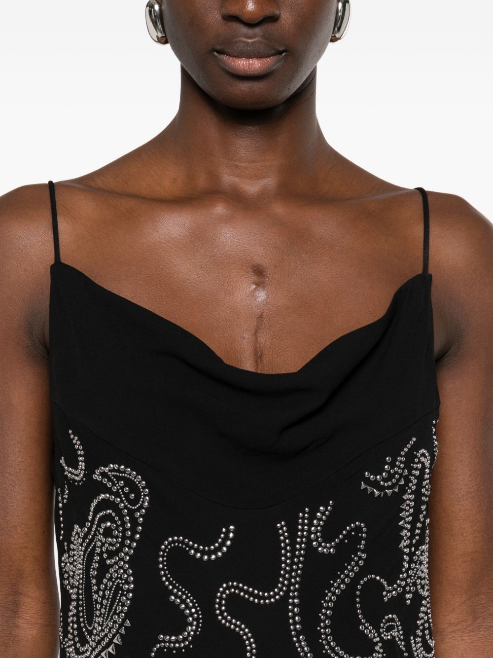 Iro Dresses Black Polyester