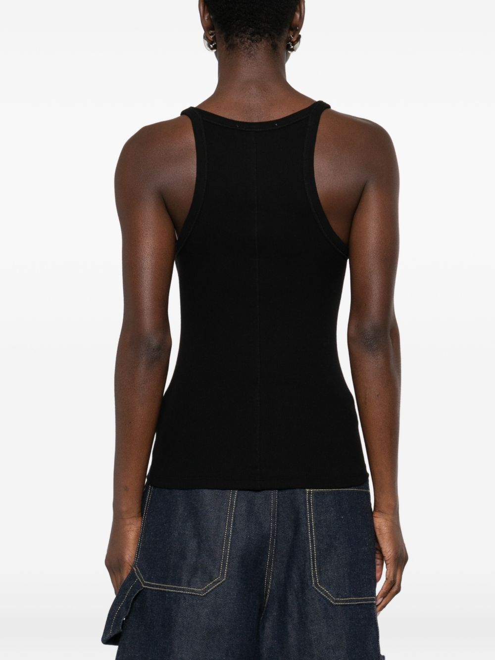 Iro Top Black Cotton