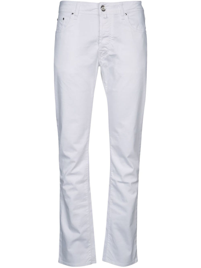 Jacob Cohen Jeans White Fabric