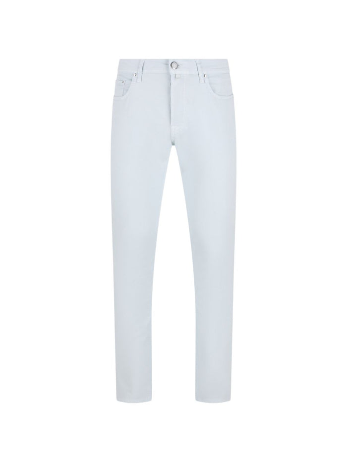 Jacob Cohen Jeans Clear Blue Lycra Spandex/elastane Cotton