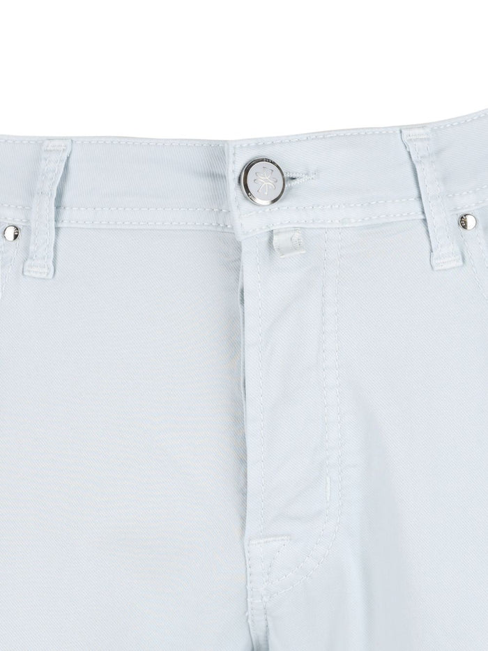 Jacob Cohen Jeans Clear Blue Lycra Spandex/elastane Cotton