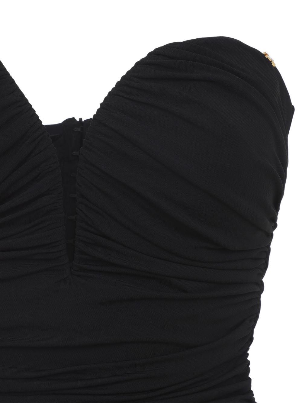 Elisabetta Franchi Dresses Black Viscose Elastane