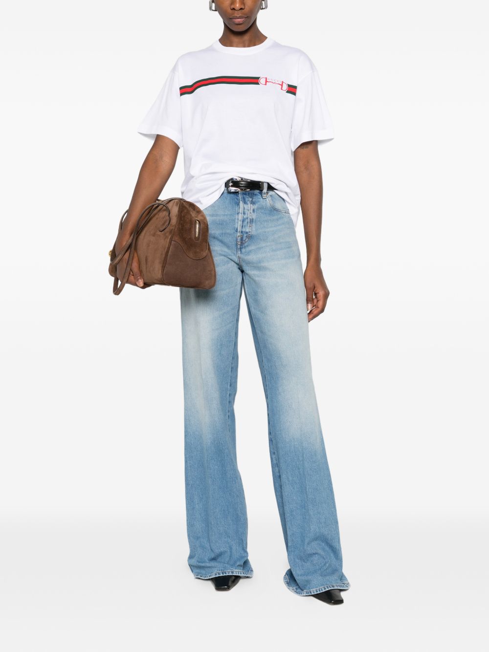 Gucci T-shirts and Polos White Fabric