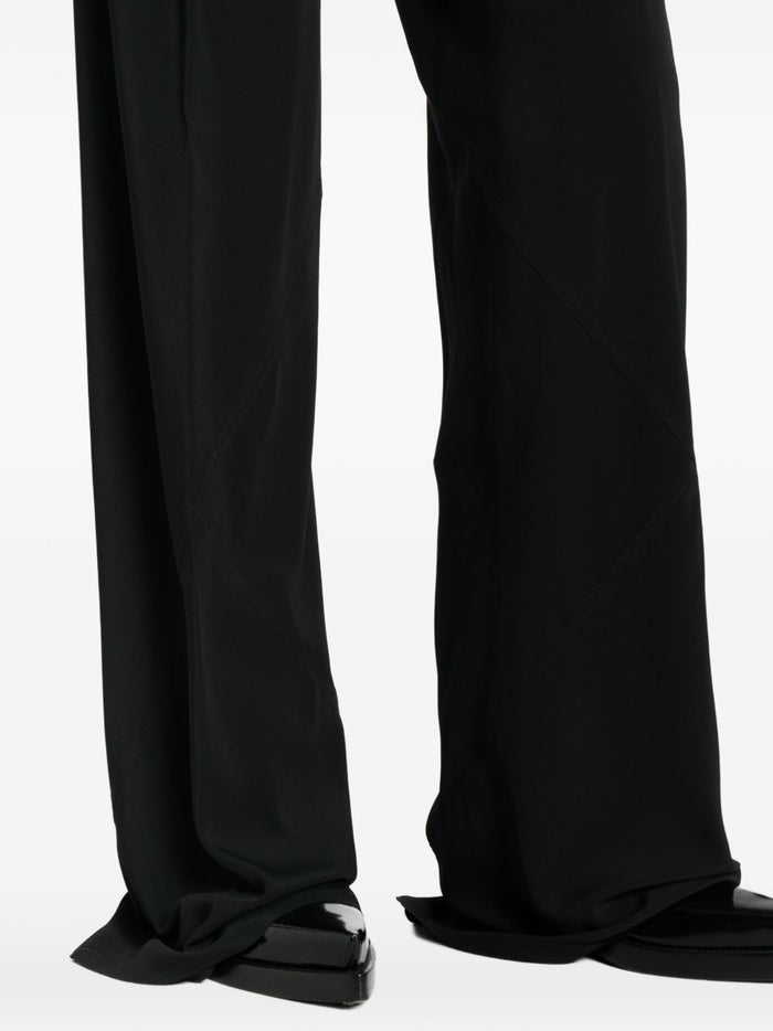 Rick Owens Trousers Black Cotton