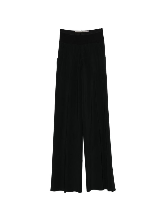 Rick Owens Trousers Black Cotton