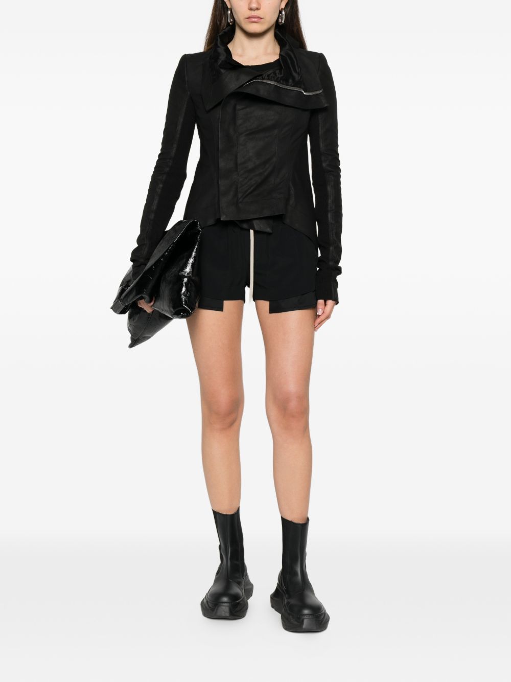 Rick Owens Jackets Black Outer: Lambskin