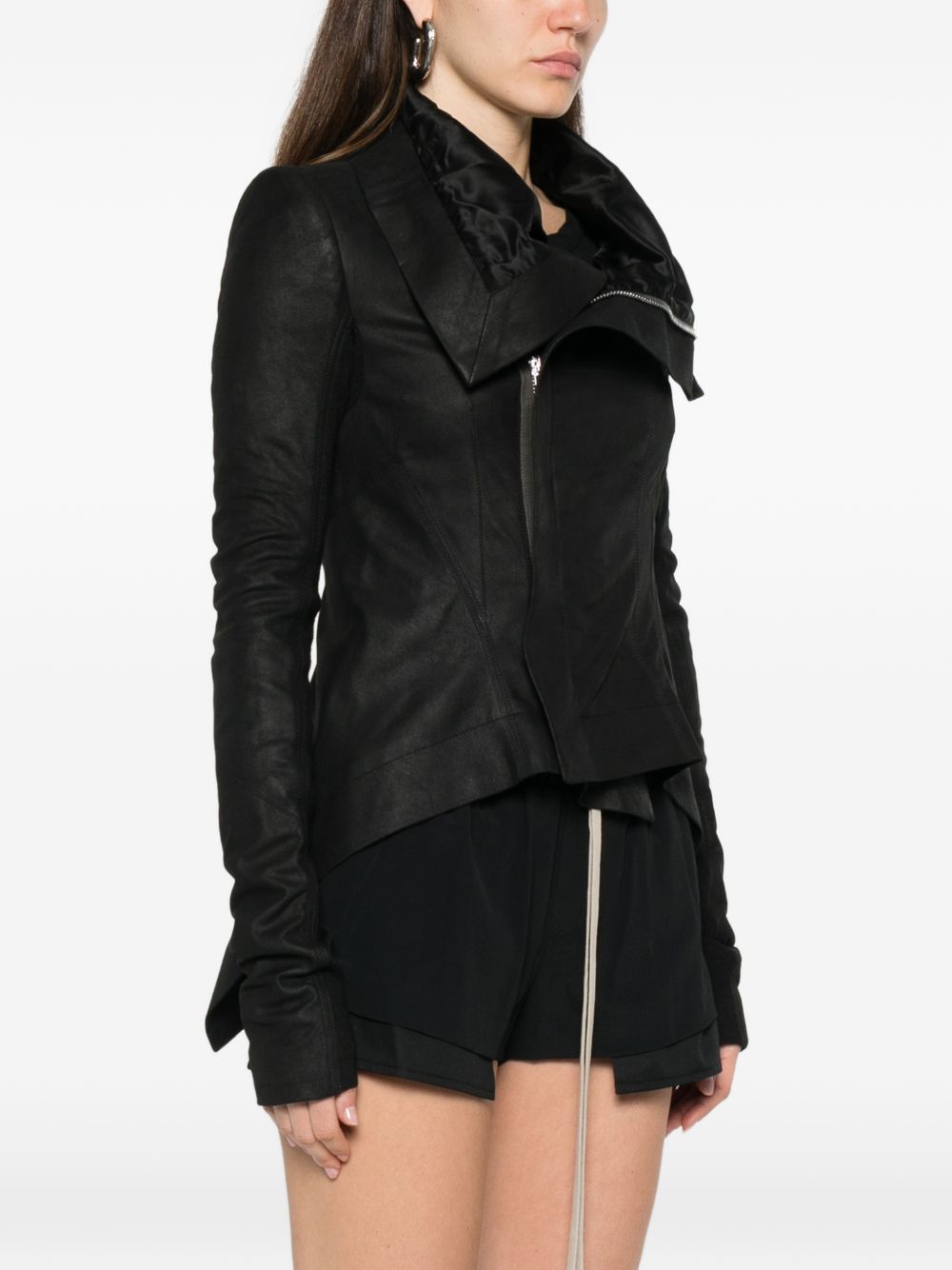 Rick Owens Jackets Black Outer: Lambskin