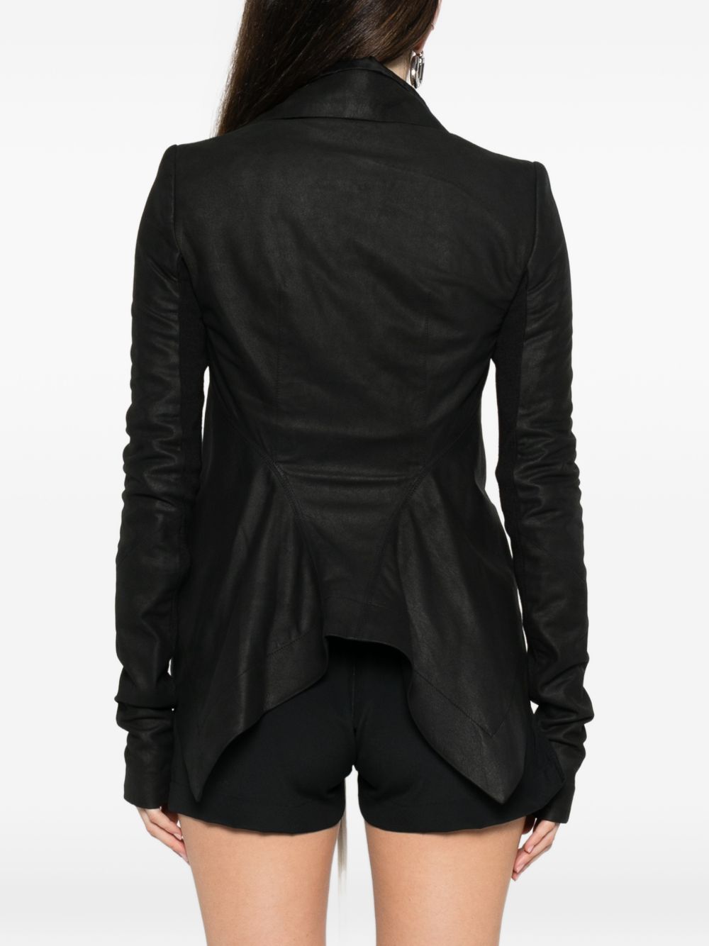 Rick Owens Jackets Black Outer: Lambskin