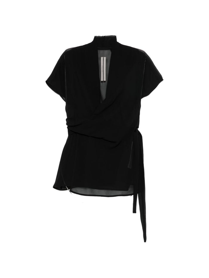 Rick Owens Top Black Silk