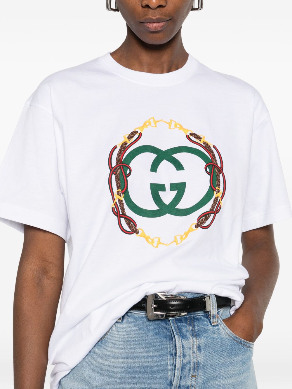 Gucci T-Shirts And Polos White Fabric