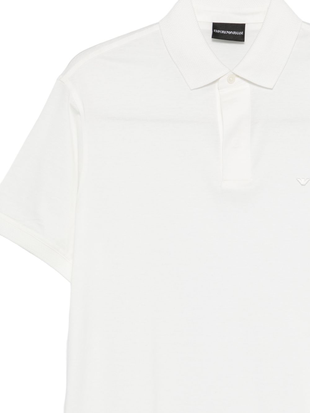 Emporio Armani T-shirts and Polos White Lyocell