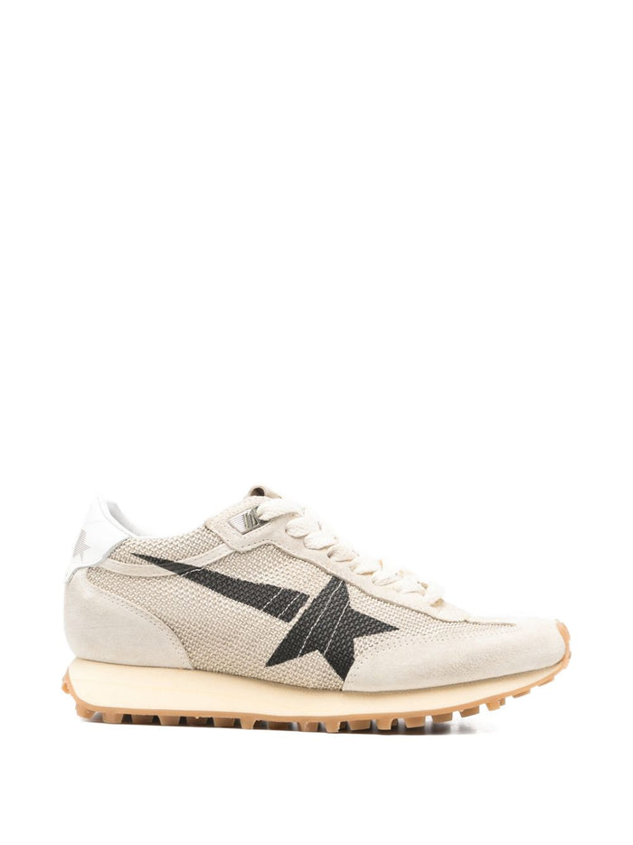 Golden Goose Sneakers Beige Mesh