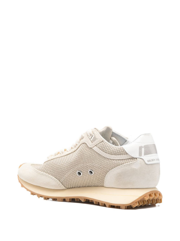 Golden Goose Sneakers Beige Mesh