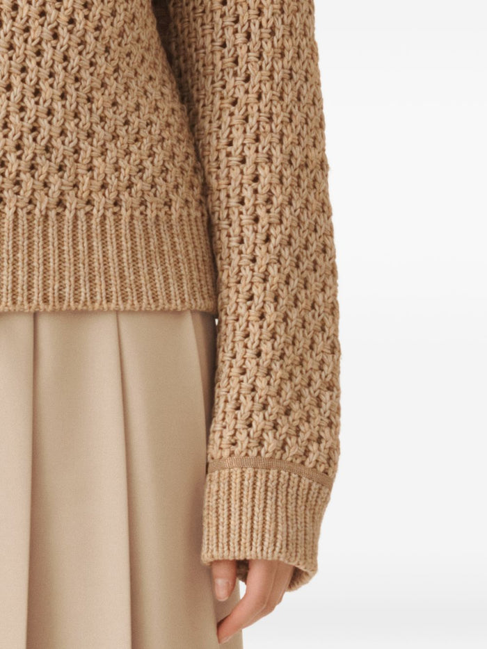 Fabiana Filippi Sweaters Ivory Cotton