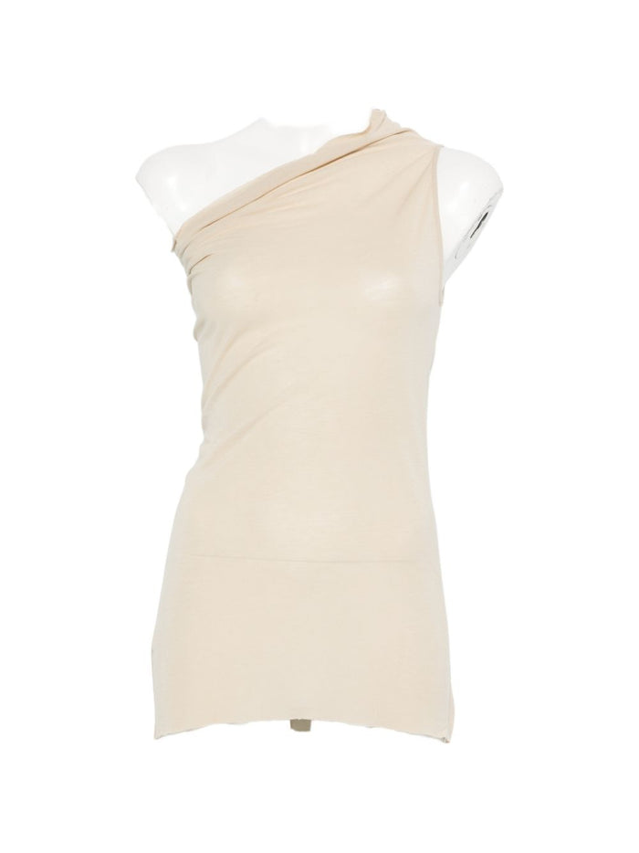 Rick Owens Top Beige Fsc Viscose