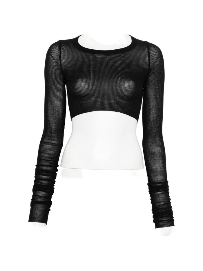 Rick Owens T-shirts and Polos Black Viscose