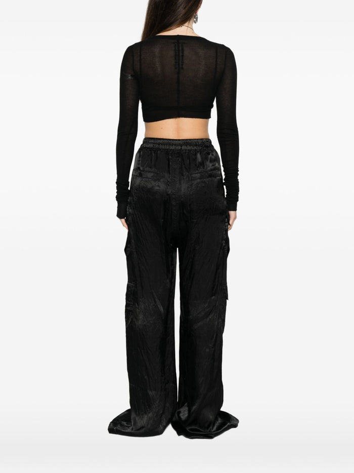 Rick Owens T-shirts and Polos Black Viscose
