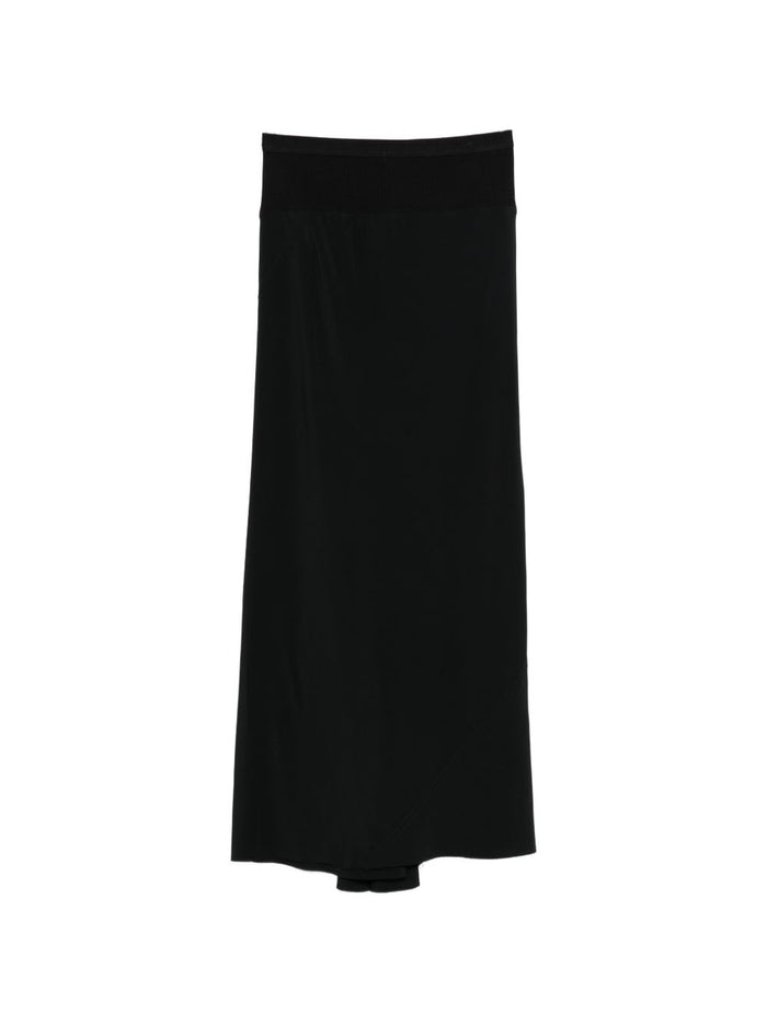 Rick Owens Skirts Black Cotton