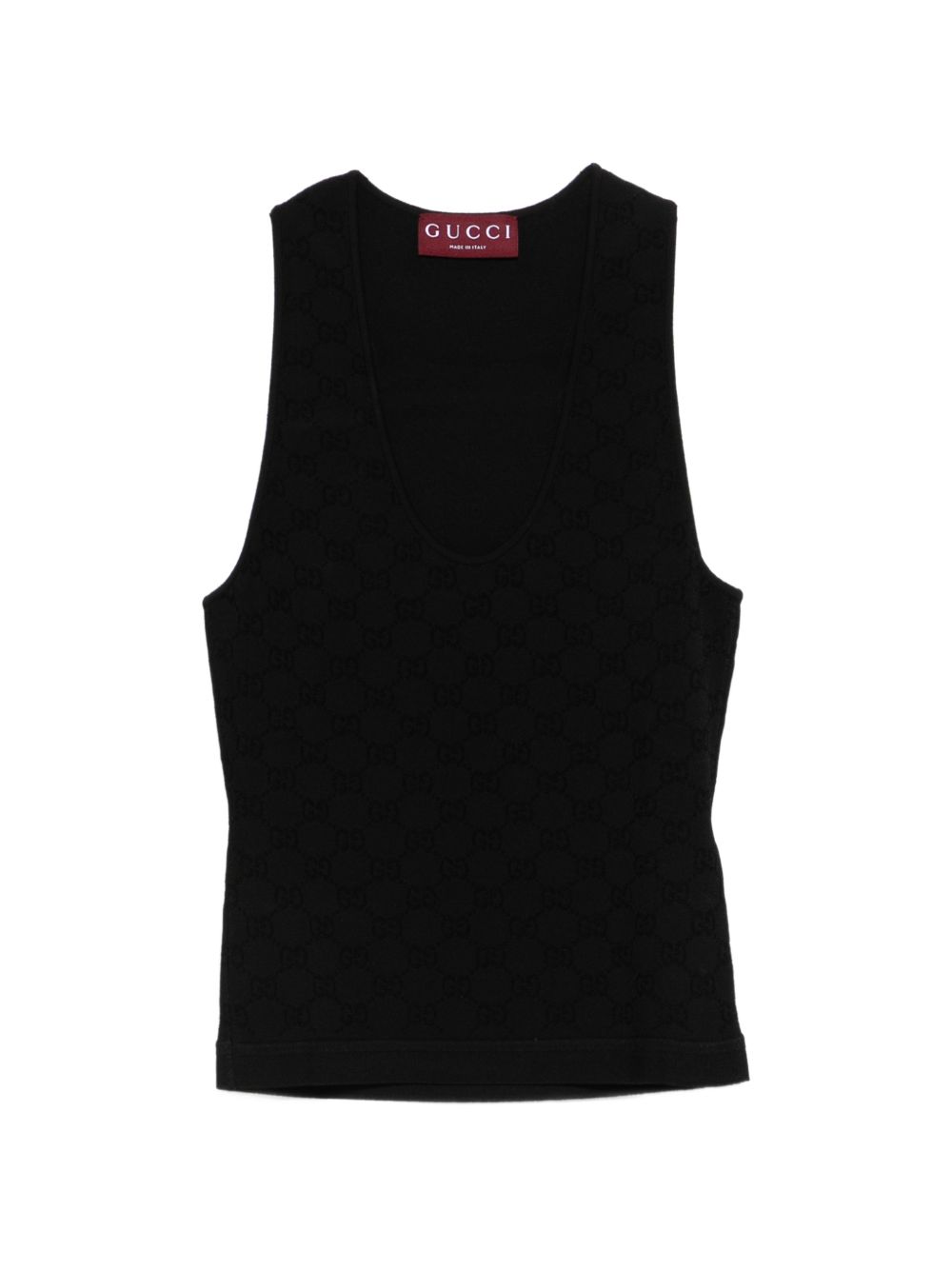Gucci Top Black Viscose Mix