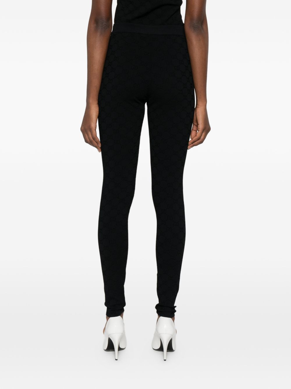 Gucci Trousers Black Viscose Mix