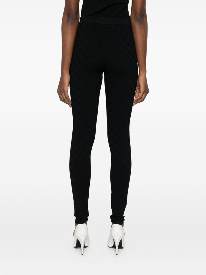 Gucci Trousers Black Viscose Mix