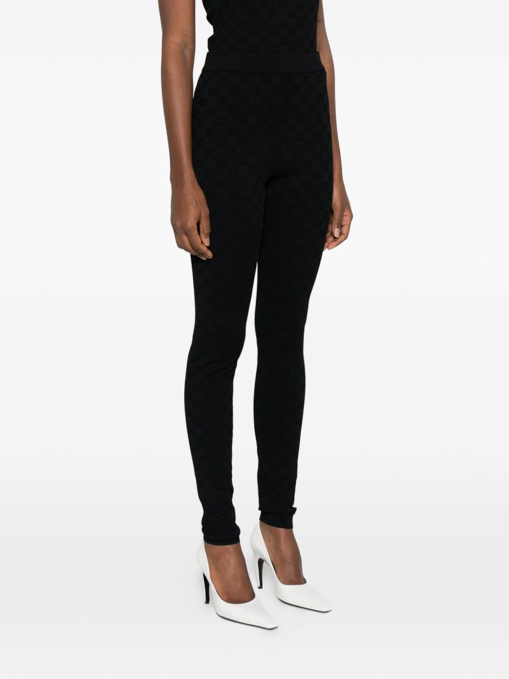 Gucci Trousers Black Viscose Mix