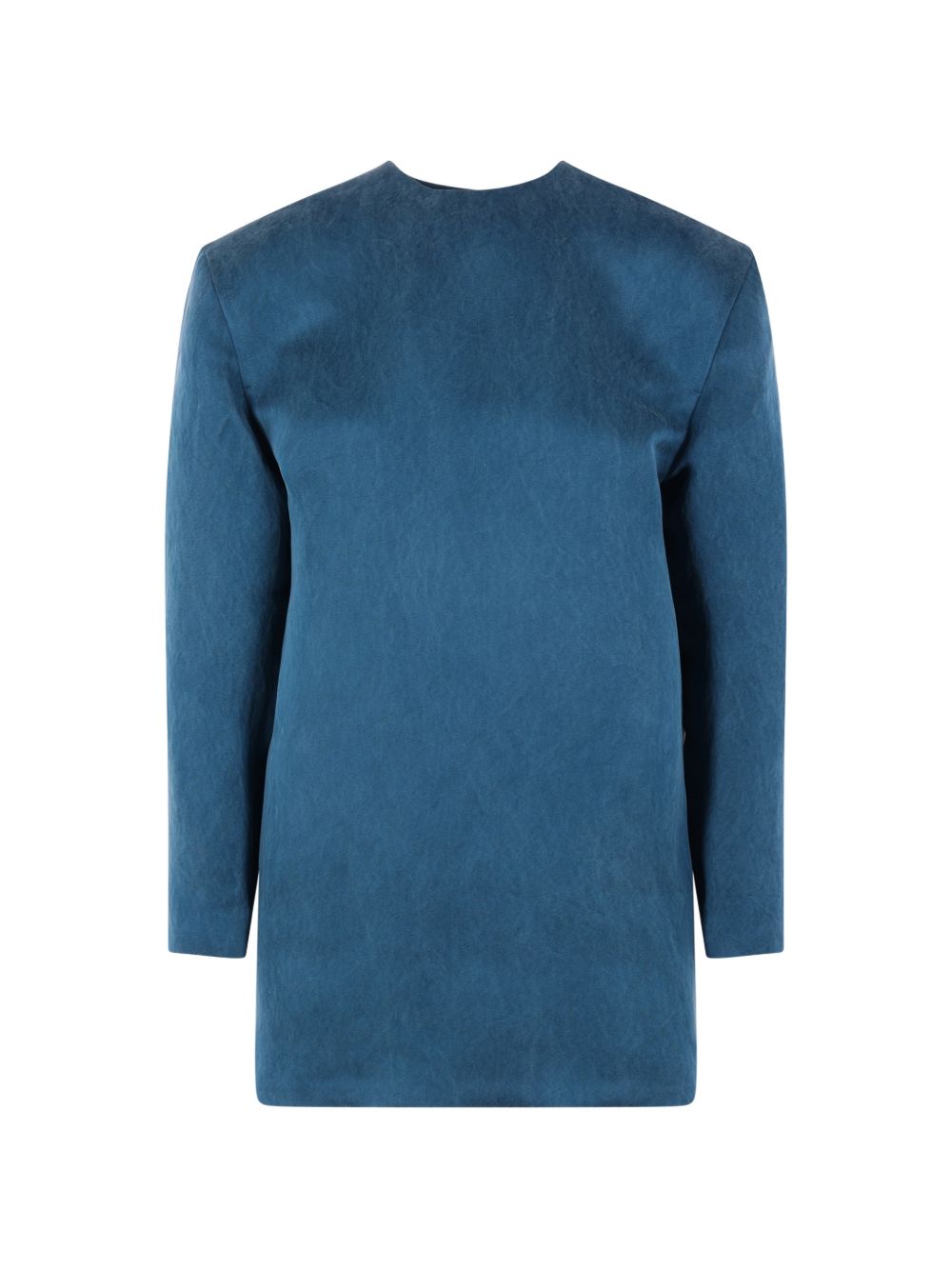 Saint Laurent Dresses Blue Outer: Silk