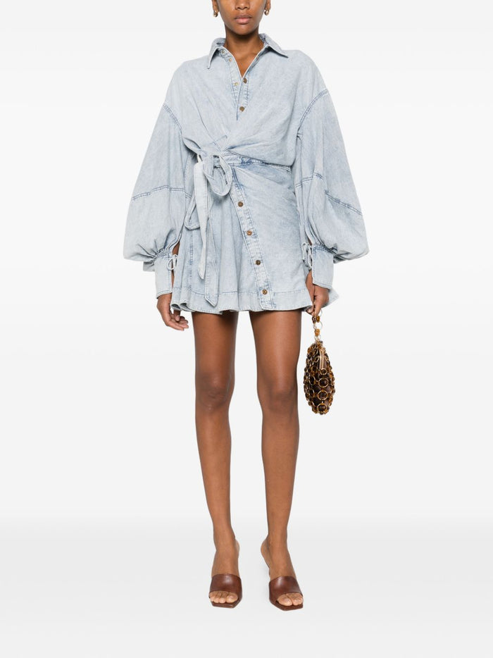 Zimmermann Dresses Clear Blue Cotton