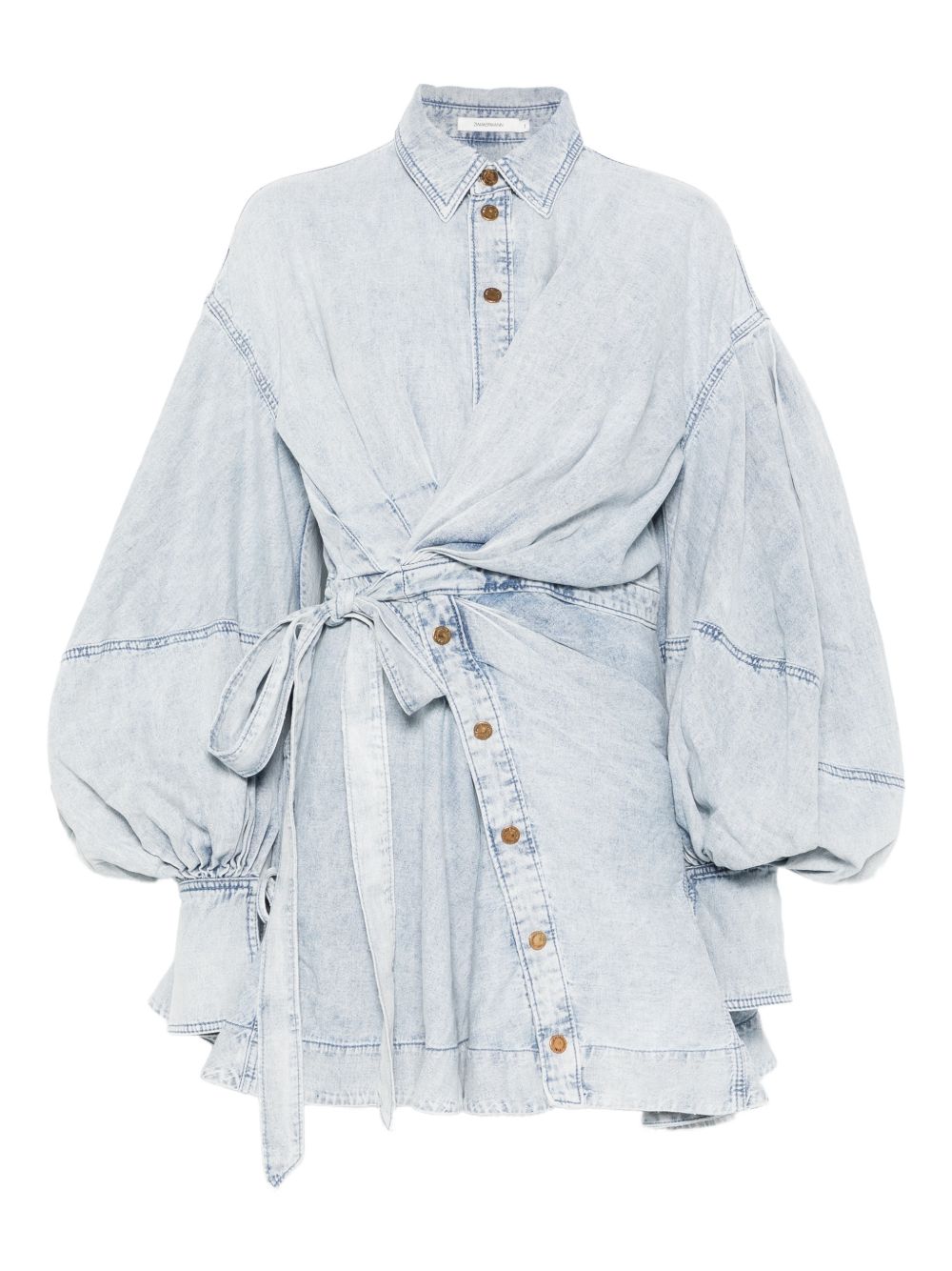 Zimmermann Dresses Clear Blue Cotton