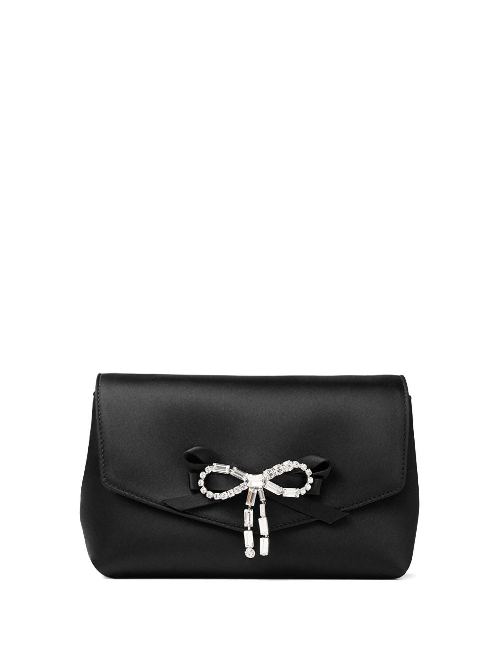 Jimmy Choo Bags Black Fabric Brass Crystal