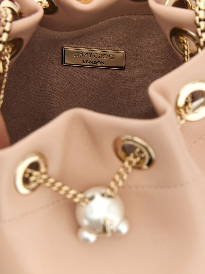 Jimmy Choo Bags Powder Lamb Brass Abs