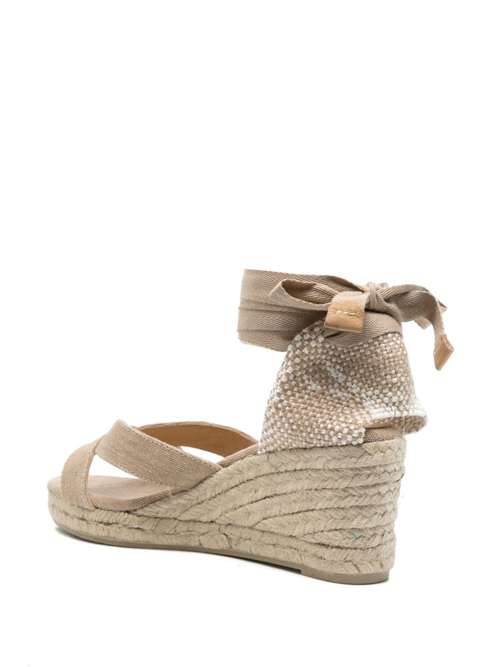 Castaner Flat shoes Beige Fabric