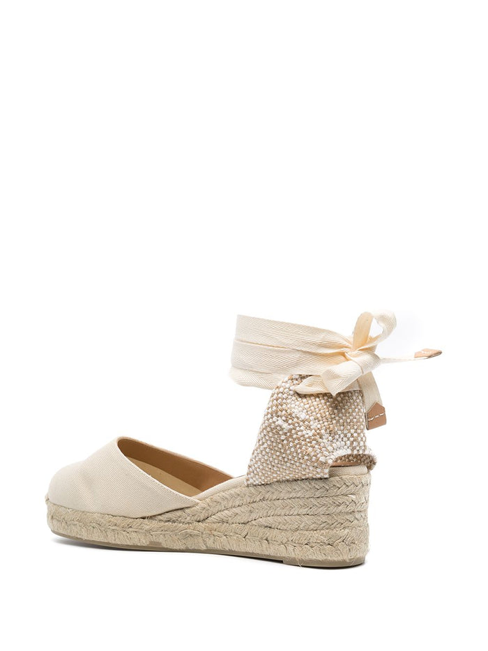 Castaner Flat shoes White Fabric