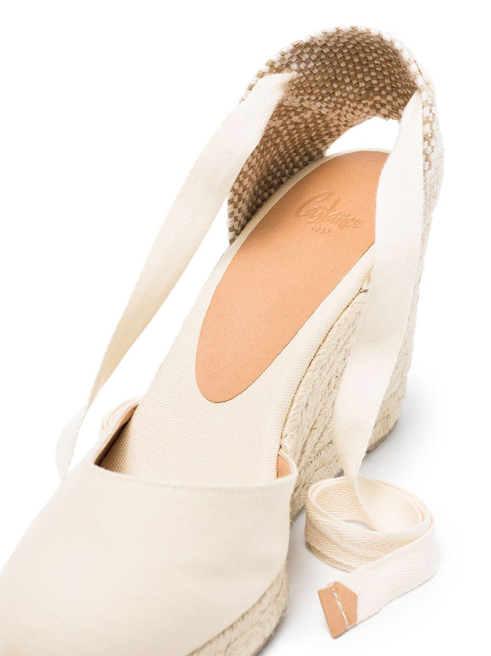 Castaner Flat shoes White Fabric