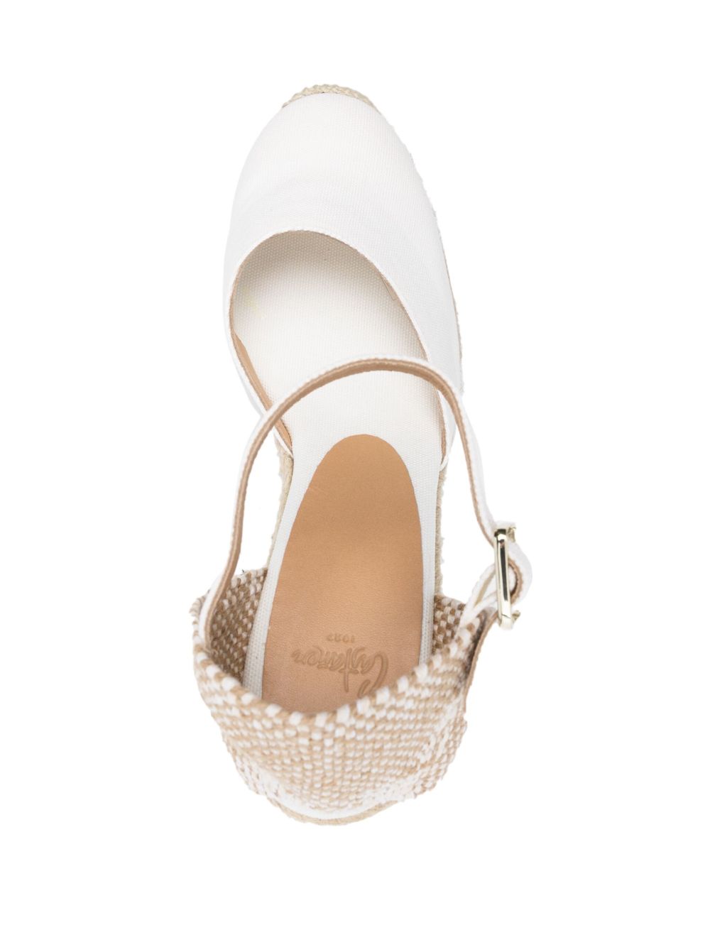 Castaner Flat shoes White Fabric