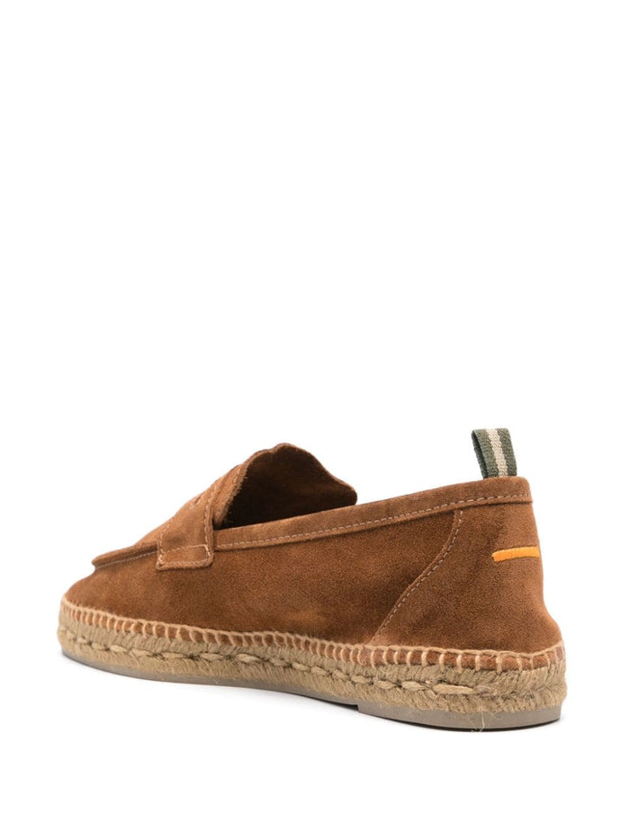 Castaner Flat shoes Brown Raffia