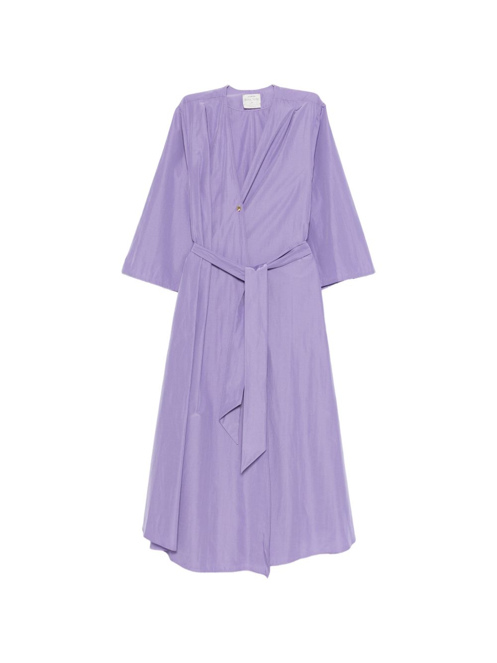Forte Dresses Purple Polyester Cotton