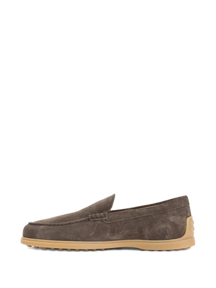 Tods Flat shoes Marrone Scuro Calf Leather