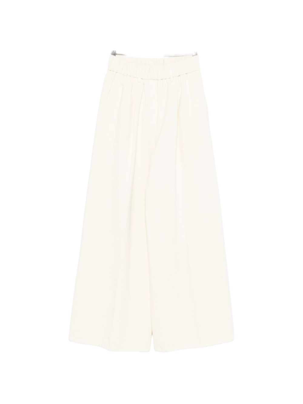 Forte Trousers White Cotton