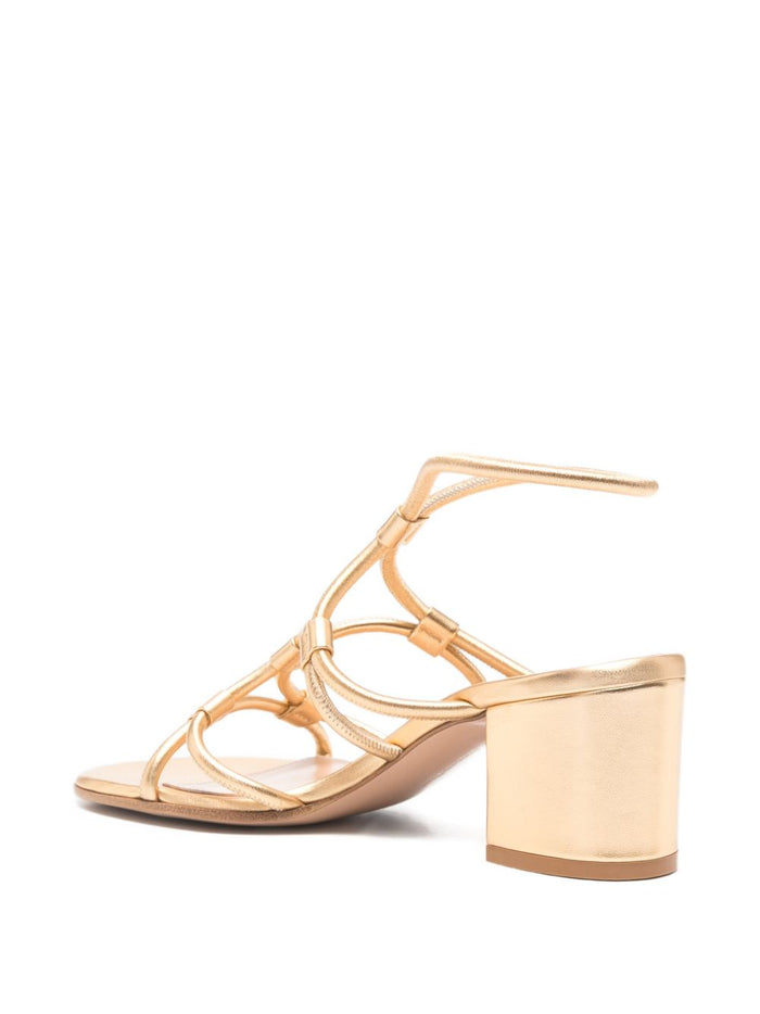 Gianvito Rossi Sandals Golden Nappa