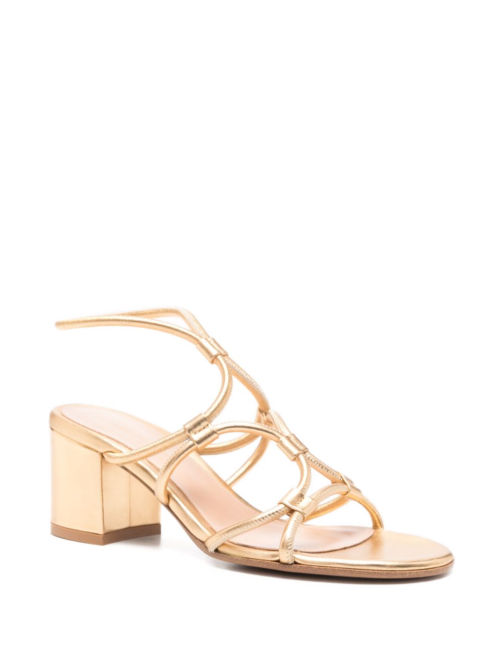 Gianvito Rossi Sandals Golden Nappa
