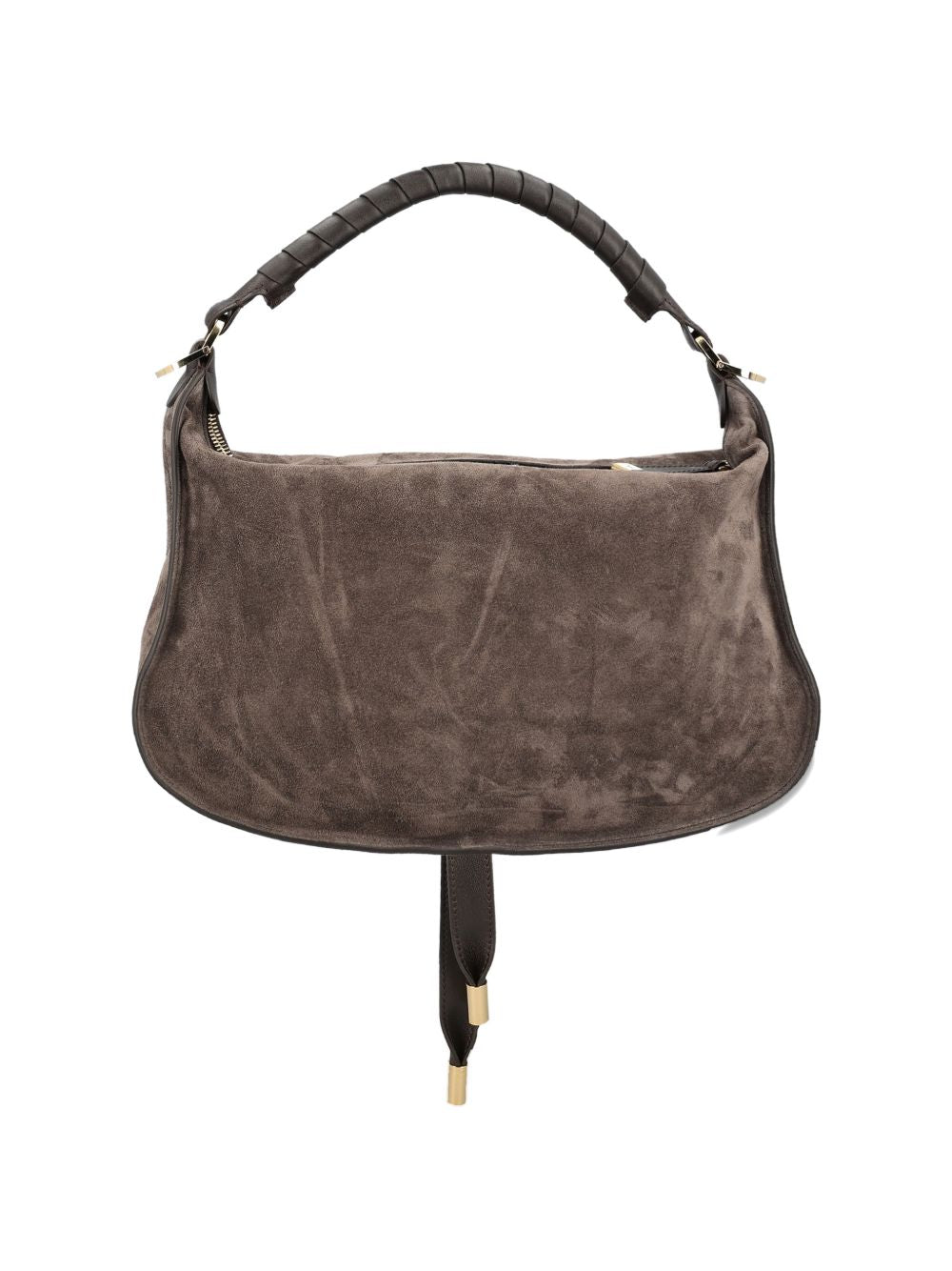 Chloè Bags Marrone Scuro Suede