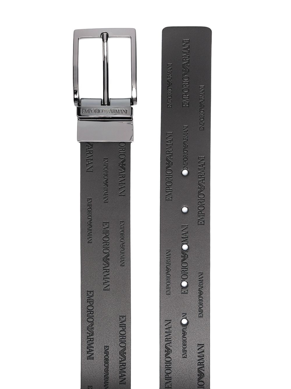 EMPORIO ARMANI EXCLUSIVE Belts Brown Bovine Leather