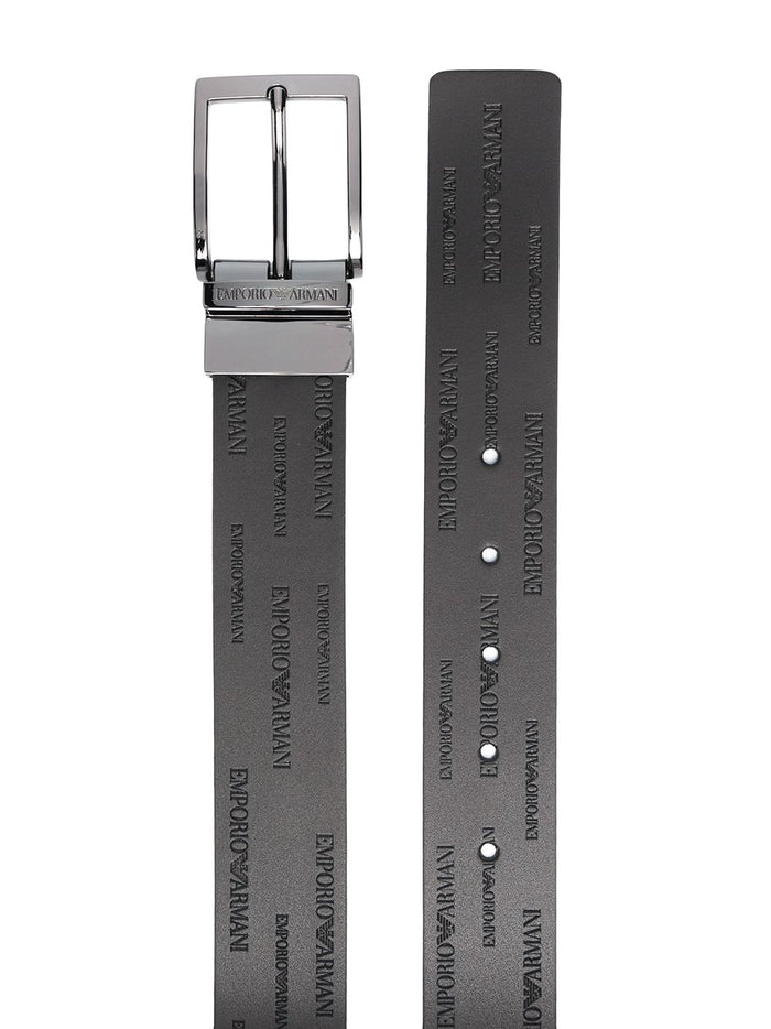 EMPORIO ARMANI EXCLUSIVE Belts Brown Bovine Leather
